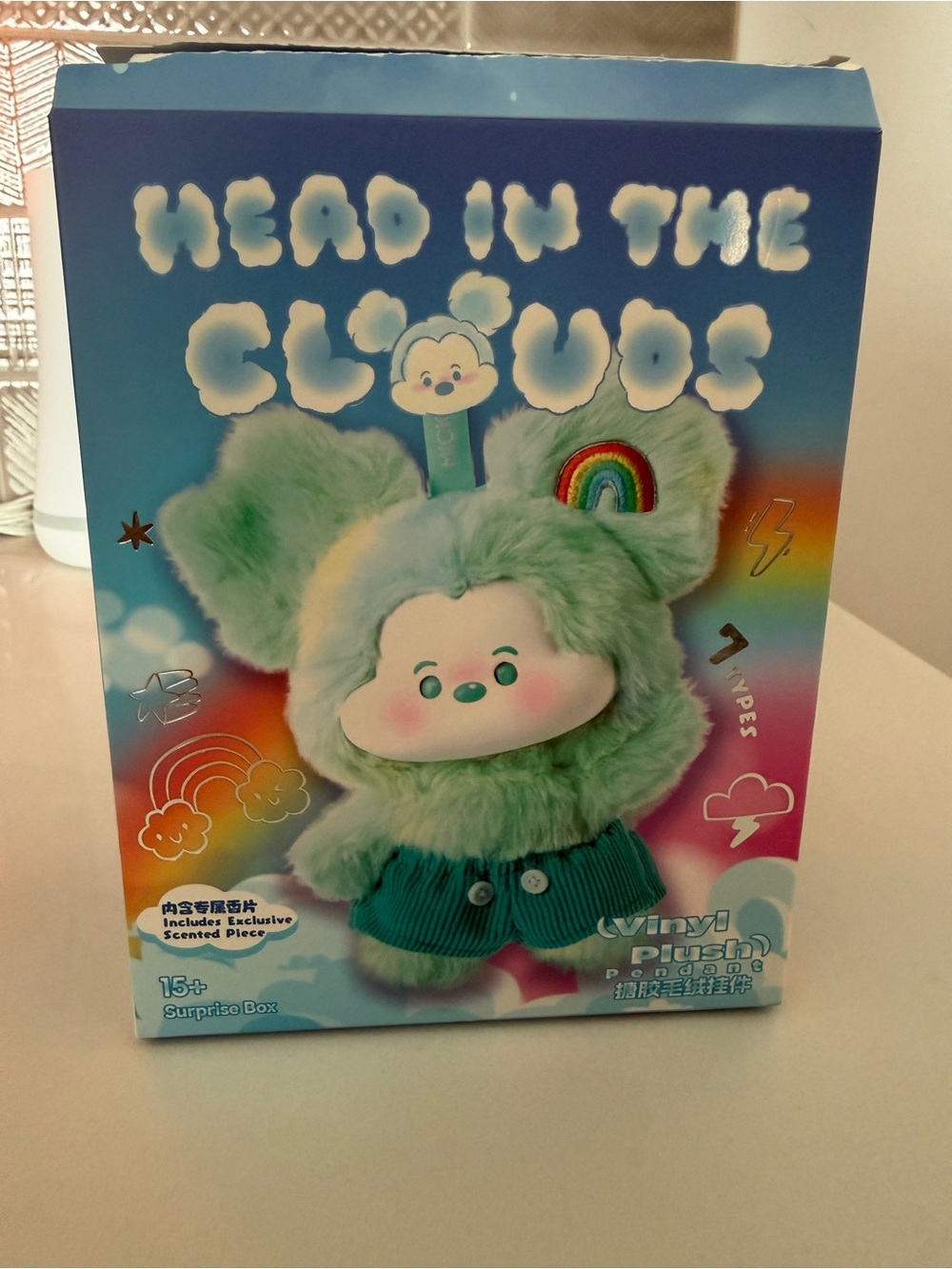 Head in the Clouds Mickey Plush Character Bag Charm - Thunder Cloud